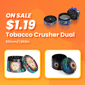 เครื่องบดใบยาสูบขนาด 55 มม. คุณภาพสูง รับทำโลโก้ เครื่องบดสมุนไพร เครื่องบดยาสูบโลหะ - Product Image 5