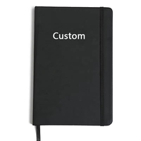 Libreta Personalizada A5 con Tapa Dura de Cuero PU, Encuadernación Cosida, Banda Elástica, 9 Colores, Planificador Diario, Semanal y Mensual con Páginas Rayadas, Logotipo Grabado