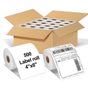 Étiquette thermique 3-proof de qualité supérieure 4 x 6 en rouleau, adhésif thermofusible étanche, vente en gros pour scellage de sacs, imprimée et personnalisée - Product Image 4