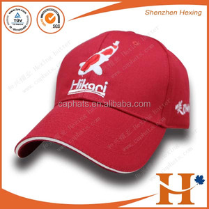 nel rojo bordado casquillo del camionero de malla/gorra de béisbol/del casquillo del Snapback de Guangzhou sombrerero de fábrica - Product Image 2