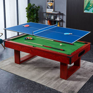 Hot Selling 3 in 1 Multi Functions Game <b>Table</b> 9FT Strong Billiard Pool with Automatic Ball Return for Sale - Product Image 2