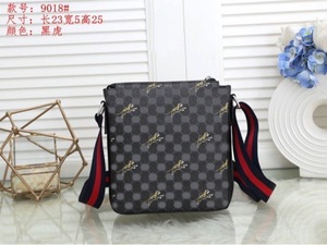 Bolso Bandolera de Lujo para Hombre, Diseño de <span class=keywords><strong>Marca</strong></span>, Color Sólido, Cierre Vertical, Venta al Por Mayor de Fábrica - Product Image 5