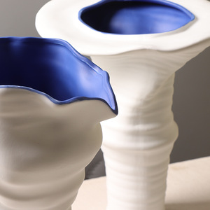 Vases de sol grands pour jardin intérieur, pots de fleurs hauts en rotin, jardins verticaux, vases de fleurs d'extérieur, pots de plantes ronds - Product Image 6