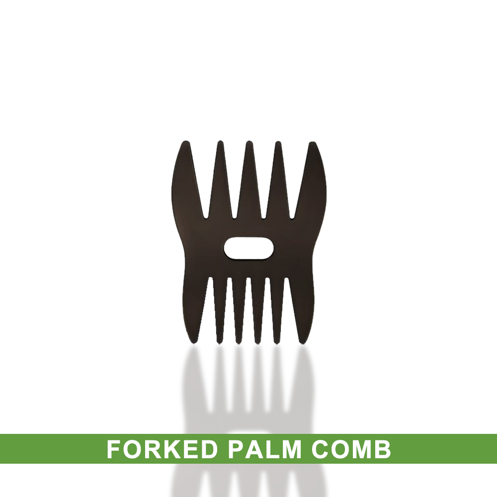 Black+Split palm comb