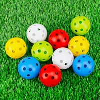 Approvisionnement direct usine – Balles de pickleball perforées multi-trous en plastique haute élasticité (40 mm, 74 mm, 90 mm) avec emballage en sac en filet