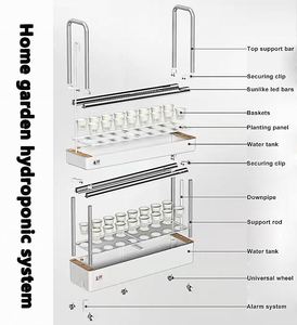 120 Holes Irrigation Hydroponics Equipment Smart Indoor Garden Hydroponic Growing System for Leaf Vegetables Planting - Product Image 3