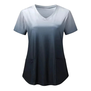 FUYI Crubs 制服 Cherokee 女式护士服套装，适用于医院 OEM 服务 - Product Image 6