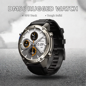 Ban đầu gồ ghề dm56 siêu thông minh đồng hồ với GPS theo dõi 65 ngày Tuổi thọ pin la bàn & ứng dụng điện thoại kết nối đầy đủ kim loại cho thể thao - Product Image 3