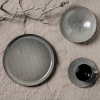 Vaisselle en céramique de style nordique P&T, assiette, bol, tasse, vaisselle en porcelaine, vaisselle émaillée pour la restauration