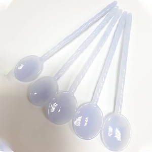 Cuchara resistente a altas temperaturas de color vidrio de diseño clásico para fiestas de postres de leche-Directo de fábrica - Product Image 1