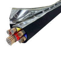 Protector de Cables Resistente al Fuego y a Altas Temperaturas, Funda para Cables con Hebilla de Acero