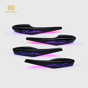 Éclairage intérieur de voiture <span class=keywords><strong>M9</strong></span> Vios pour panneau de porte, zone des pieds, porte-gobelet, éclairage d'accentuation LED, contrôle par application <span class=keywords><strong>smartphone</strong></span> - Product Image 3