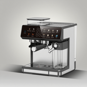 Cafetera Espresso Automática con Molinillo Incorporado, 20 Bares, Pantalla Táctil, Espumador de Leche, Sistema de Agua Caliente para Hogar y Hotel - Product Image 1