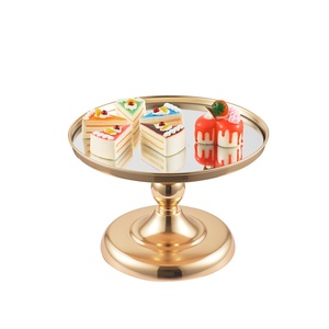 Venta caliente lujoso moderno soporte <span class=keywords><strong>de</strong></span> pastel <span class=keywords><strong>de</strong></span> <span class=keywords><strong>arte</strong></span> del hierro con placa <span class=keywords><strong>de</strong></span> espejo para fiestas <span class=keywords><strong>de</strong></span> cumpleaños bodas y eventos Decoración <span class=keywords><strong>de</strong></span> <span class=keywords><strong>mesa</strong></span> - Product Image 1