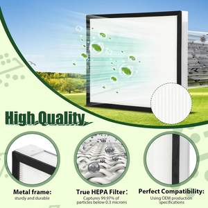 AS-550 Filtre à <span class=keywords><strong>air</strong></span> HEPA Stage 2 H13 16 "x 19" x 2 "F301H Filtre HEPA Compatible avec Bluedri <span class=keywords><strong>Air</strong></span> <span class=keywords><strong>Shield</strong></span> 550 Dri-Eaz Bear - Product Image 5