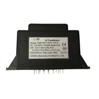 Transformateur Audio Monophasé 230V 115V 24V 12V à Bobinage Cuivre & Aluminium pour Montage sur PCB