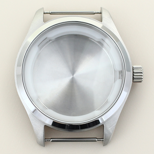 Customized 316L Stainless Steel Diver Watch Case Mineral Hardened Glass for NH34 NH35/36/38 ETA 2824 Movement Modification Parts
