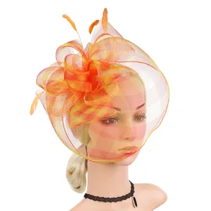 High Quality Perfect Fascinators Hair Accessories Beauty Church Hats Fascinator Hats for ladies