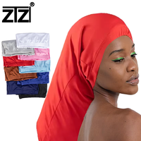 Gorro de alta calidad y estilo popular para rastas, gorro de spandex para trenzas súper largas, gorro para rastas, gorro para el cabello para hombre y mujer
