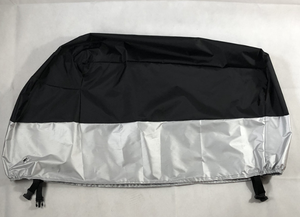 Housse de <span class=keywords><strong>moto</strong></span> en polyester imperméable ZS, fabriquée en Chine, protection contre la poussière et la pluie - Product Image 2