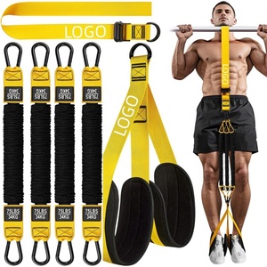 Ceinture d'assistance réglable en <span class=keywords><strong>latex</strong></span> intégré pour tractions, capacité de 120 kg, pour entraînement de résistance universel - Product Image 6
