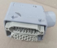 Euromap 64 / 67, 2 X 25 broches, fiche aveugle pour machines de moulage par injection _ 157 Nouveaux produits d'automatisation industrielle programmables d'origine