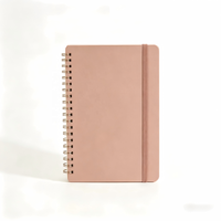 Carnet personnalisé élégant avec couverture rigide en tissu couleur Morandi, rechargeable, impression personnalisée, idéal pour les cadeaux de festival et le journal de voyage