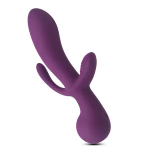 3 In 1 Dildo Rabbit Vibrators For Woman Clitoris Massage Anal Beads Sex Toys For Adults G-Spot Stimulation Female Masturbator