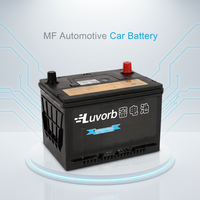Batterie automobile au plomb-acide Luvorb SMF NX120-7-MF 12V 80Ah 90Ah AGM à décharge profonde pour vélos électriques/trottinettes