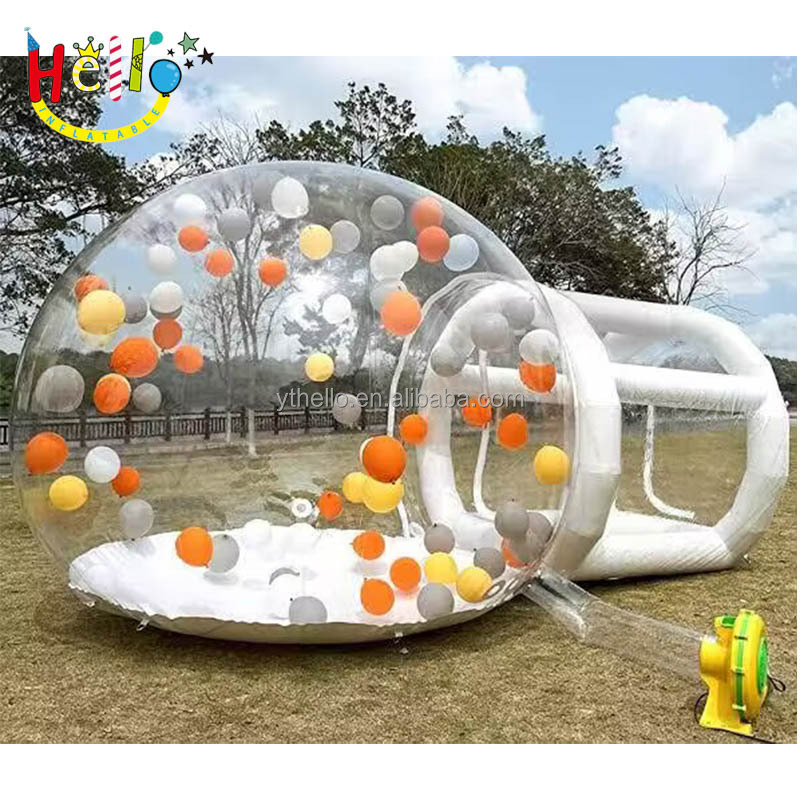 Надувной пузырь палатка дом воздушный шар надувной пузырь палатка дом прозрачный надувной пузырь палатка дом Рождество