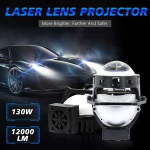 Faros Delanteros con Lente de Proyector Bi-LED Doble de 3 Pulgadas, 12V 45W 5000 Lúmenes 6000K, Impermeables, Universales para Automóviles - Product Image 3