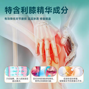 Li Shizhen Patchs pour les genoux à l'armoise, 20 pièces, soulagement de la douleur pour adultes et seniors, soins de santé, patchs jetables à base de plantes - Product Image 3