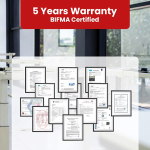 โต๊ะปรับระดับความสูงได้เกรดผู้บริหารพร้อมมอเตอร์คู่และโครงสร้างทนทาน2ขั้น - Product Image 5