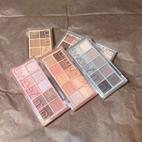 Palette de fards à paupières 10 couleurs très vendue avec paillettes, brillance, éclat, nacré, effet purée de pommes de terre, mat et palette de maquillage