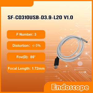 Modul Kamera Endoskopi Sensor USB2.0 LED CMOS 85 Derajat 3.9mm dengan H.264 untuk Pencitraan Mikroskopi Apikal Gigi - Product Image 4