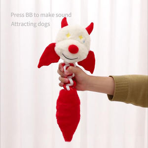 Vendita calda pesante corda di cotone Pet masticare cane giocattolo interattivo morso per cuccioli di dentizione aggressivi - Product Image 1