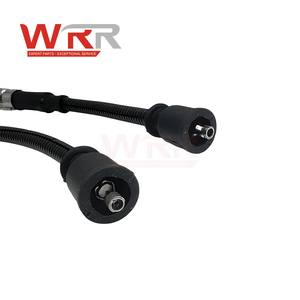 สายหัวเทียนสำหรับรถเบนซ์ W211 W220 E320 S350 ชุดสายไฟหัวเทียนเครื่องยนต์พรีเมียม รุ่น 1121500218 1121500118 - Product Image 4
