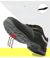 Chaussures de sécurité à embout d'acier de marque, chaussures en cuir véritable, chaussures de sécurité CE S1P S3, bottes de travail