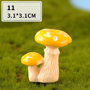 Artisanat mignon bricolage résine Cabochon 3D Miniature champignons décoration de la maison accessoires pour maison de poupée - Product Image 5