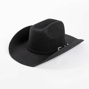 Chapeaux de cowboy décontractés de luxe en gros, noirs, personnalisables, unisexes, pour hommes et femmes, pour fêtes, affaires, pêche, activités de plein air, quatre saisons - Product Image 5