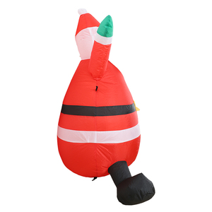 Père Noël gonflable géant en caoutchouc personnalisé UNK, cadeau d'anniversaire ou d'Halloween, jouet 8,27x6,3x0,39cm - Product Image 6