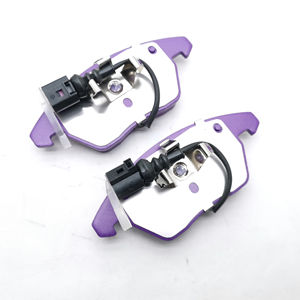 LYJC D1107 Pièces pour système de freinage automobile haute performance Essieu avant Semi-métallique 3C0698151C Plaquettes de frein pour VW Audi <span class=keywords><strong>SKODA</strong></span> - Product Image 1