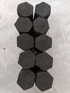 Charbon de coco Hexa Shisha Hookah Briquette, faible teneur en cendres, noir, haute teneur en calories, s'allume en 4 minutes - Product Image 2
