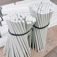 Canne à pêche en fibre de verre légère et résistante à la corrosion, pour tirer les câbles, personnalisable et adaptable au découpage