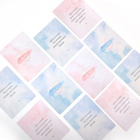 Cartes flash éducatives personnalisées en papier pour enfants, ensemble de cartes flash pour l'apprentissage des langues, cartes de formation à la mémoire avec boîte cadeau