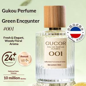 Gucoco 007 No Man's Land Rose 009 Azure 003 Pink Encounter 001 True Love Parfum unisexe longue tenue au parfum de citron et d'ambre gris - Product Image 2