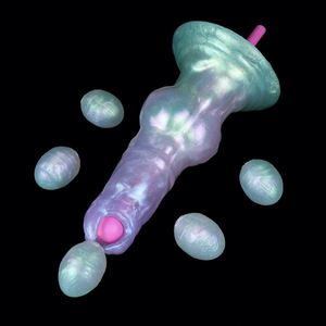 Ovipositor Fantasy <b>Dildo</b> Silicone <b>Dildo</b> with Strong Suction Cup G-Spot Adult Sex Toy for Men Women and Couple with Egg - Product Image 2