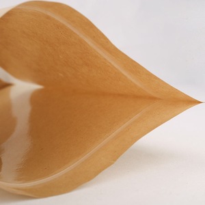 2025 sẵn sàng tàu <span class=keywords><strong>doypack</strong></span> Zip nâu đen <span class=keywords><strong>Craft</strong></span> đứng túi bao bì thực phẩm dây kéo giấy kraft Mylar túi khoai tây chiên thức ăn vật nuôi - Product Image 6