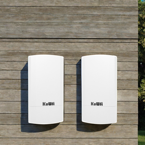 Biểu tượng tùy chỉnh kuwfi để wifi điểm ngoài trời không dây Extender 24V PoE Điện Long Range <span class=keywords><strong>P2P</strong></span> Wifi cầu với RJ45 cổng - Product Image 1