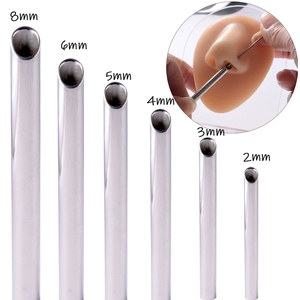 Tubes de réception pour piercing en acier inoxydable de 2 mm à 8 mm, outil pour piercing corporel, pour studio de piercing professionnel - Product Image 4